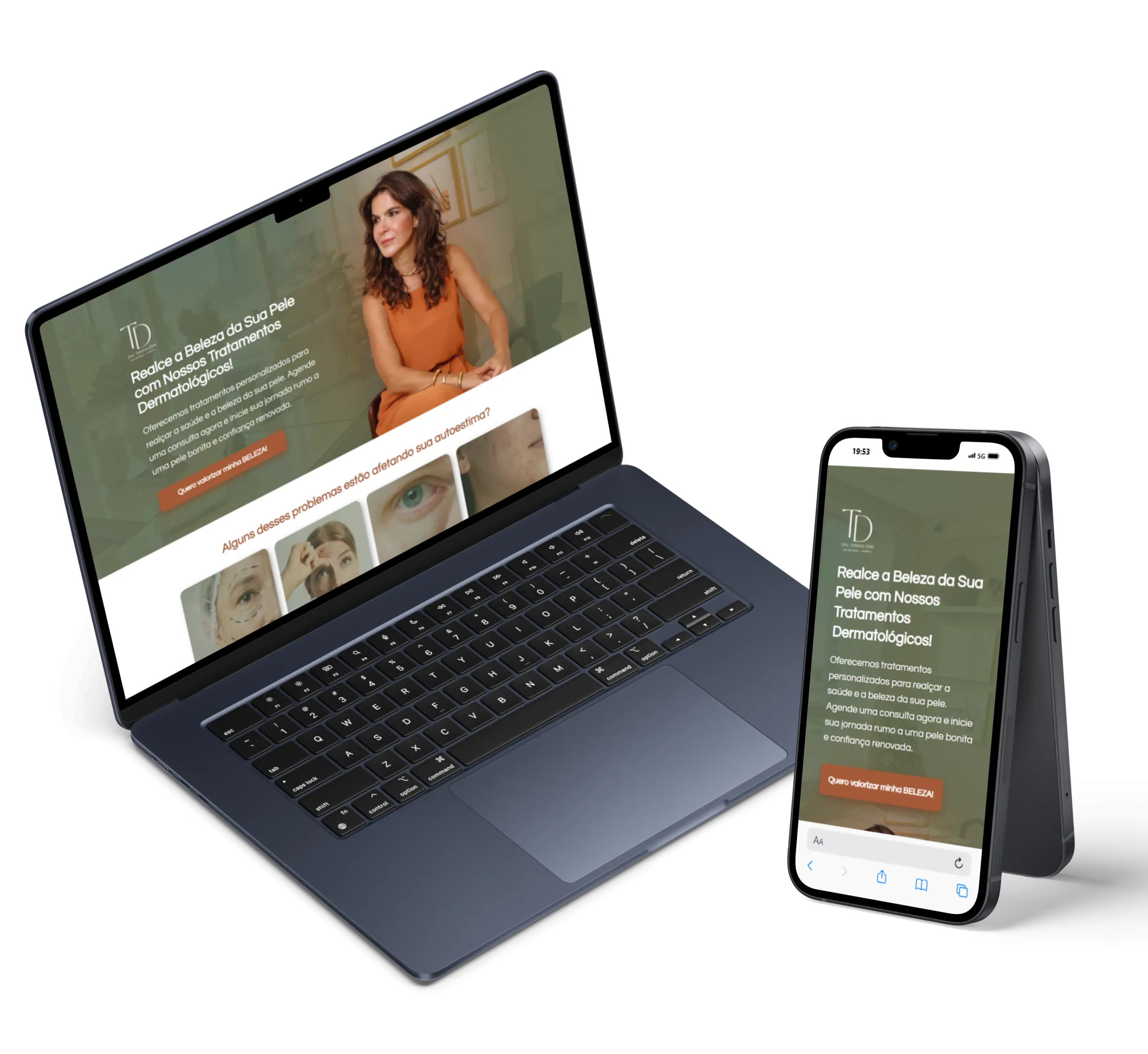 Landing Page Dra Tatiana Dias