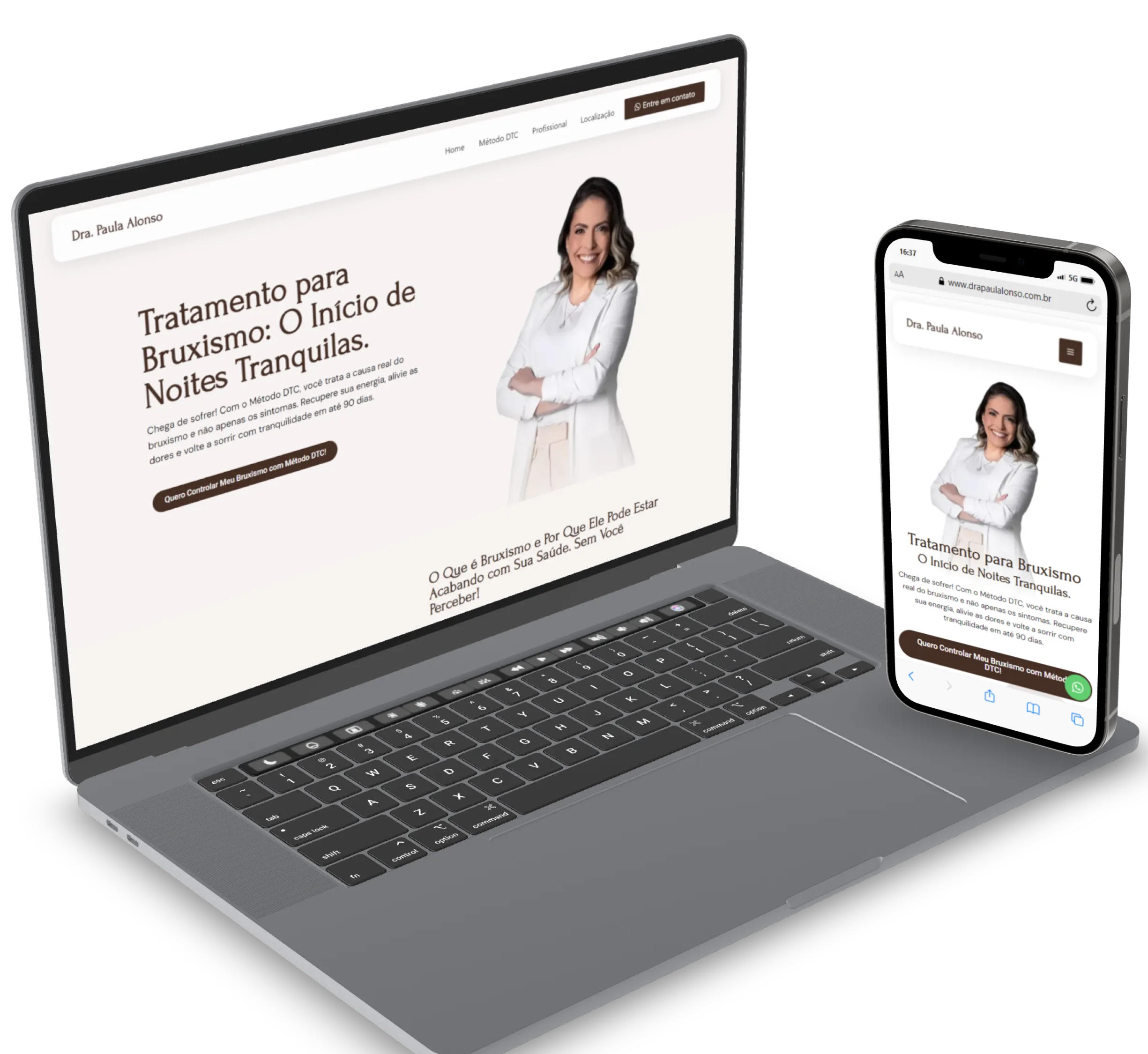 Landing Page Dra Paula Alonso 